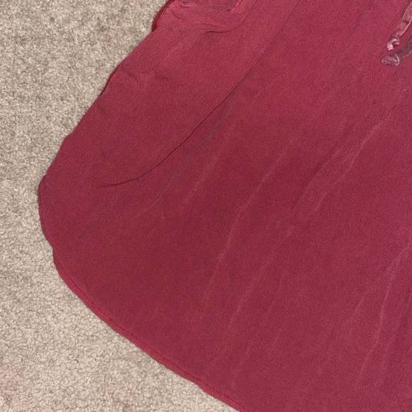 Anthropologie Mauve Relaxed Skirt - Picture 3 of 9